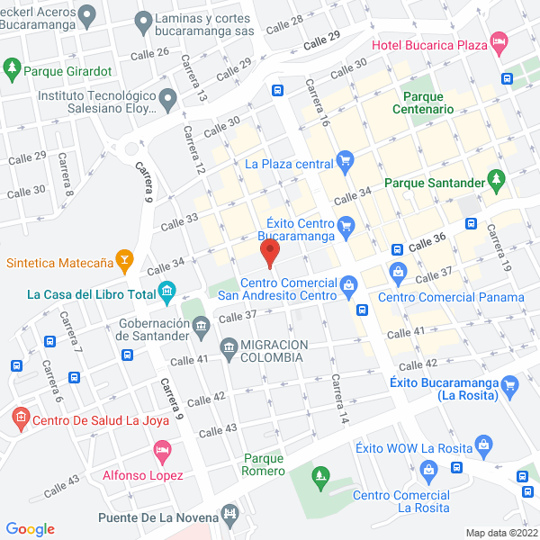 Map of Bohórquez González José Elberto