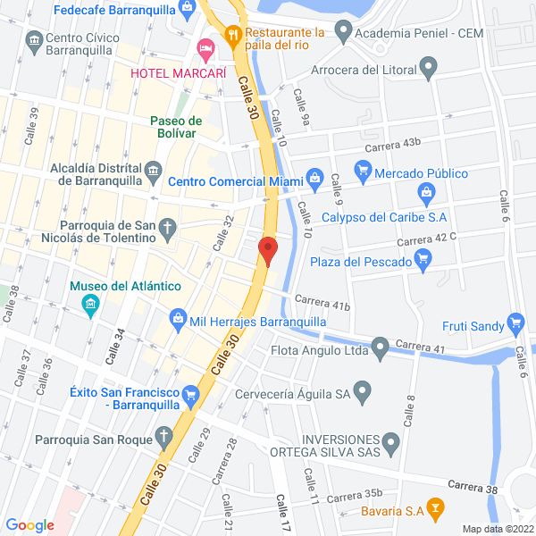 Map of Bolsas Tershi