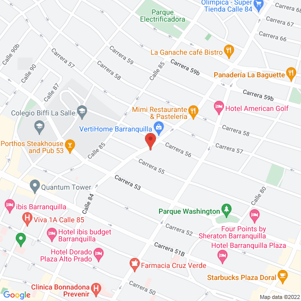 Map of Car Wash Center