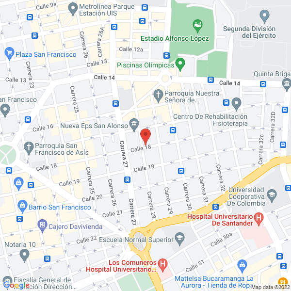 Map of Carnaval Tienda De Disfraces