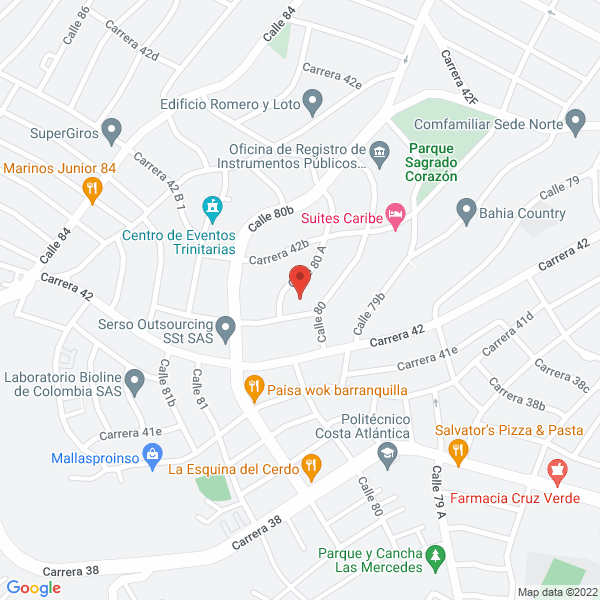 Map of C Y C Action Marketing Ltda.