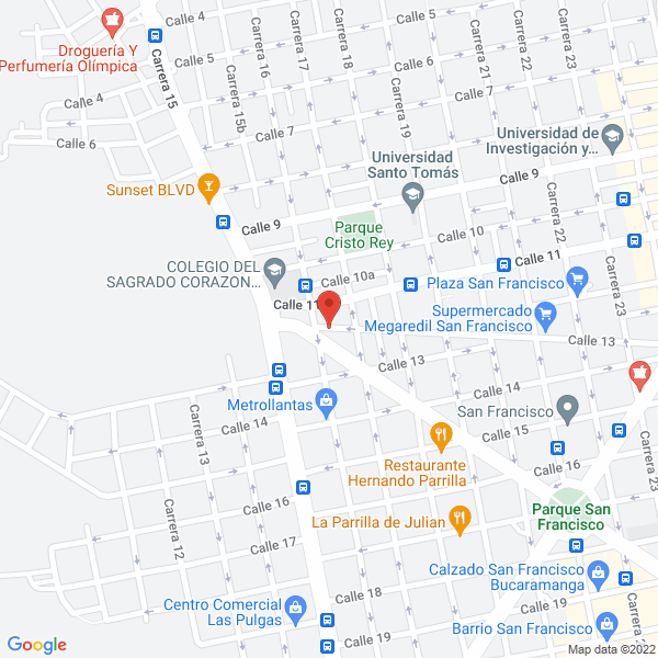 Map of Calzado Full Step