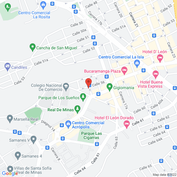 Map of Calzado Jessilín