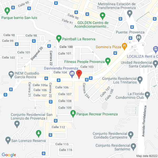 Map of Centro De Estética Y Belleza Solelvis