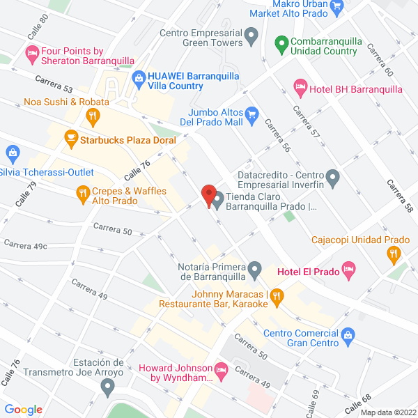 Map of Casa De Eventos Sol Y Mar De La Opha