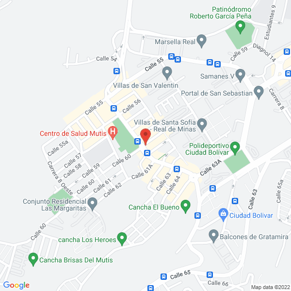Map of Casa De Eventos Orquidea Real