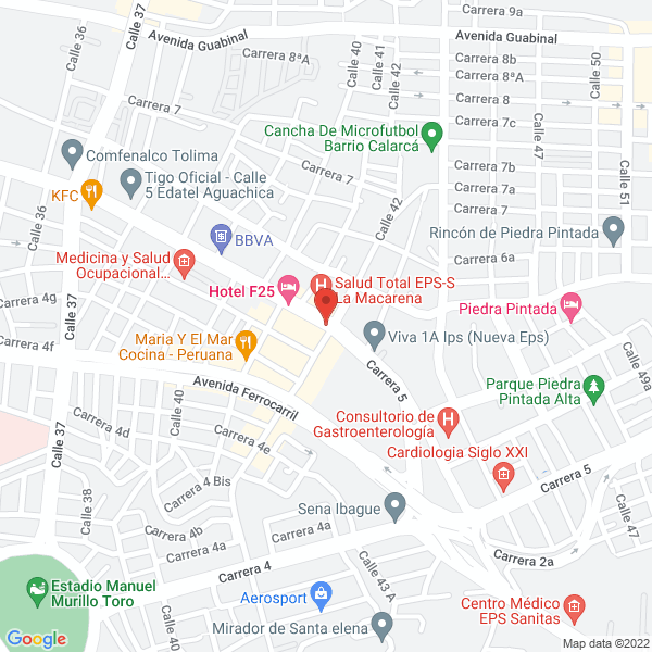 Map of Golden Casa Eventos