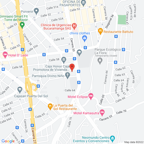 Map of Instituto De Estudios Para La Salud "Ies"