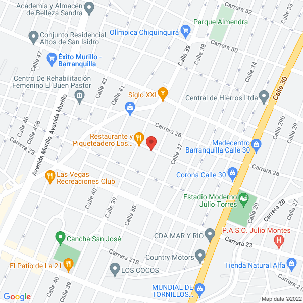 Map of Carga Y Trasteos Unidos Ltda.