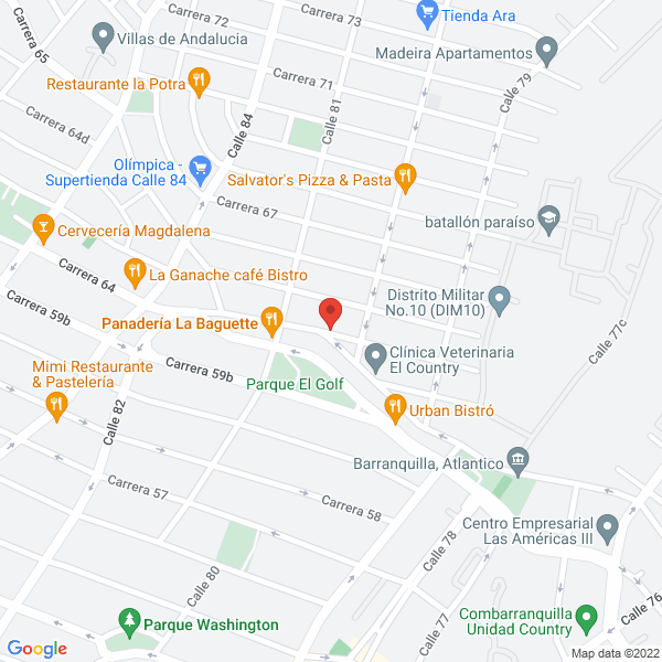 Map of Casamagna S.A.