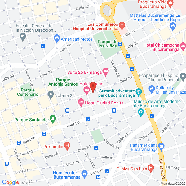Map of Casa Henry'S Sastrería Y Alquileres