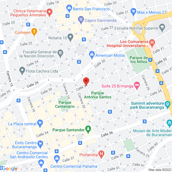 Map of Castellanos Suárez Rosendo