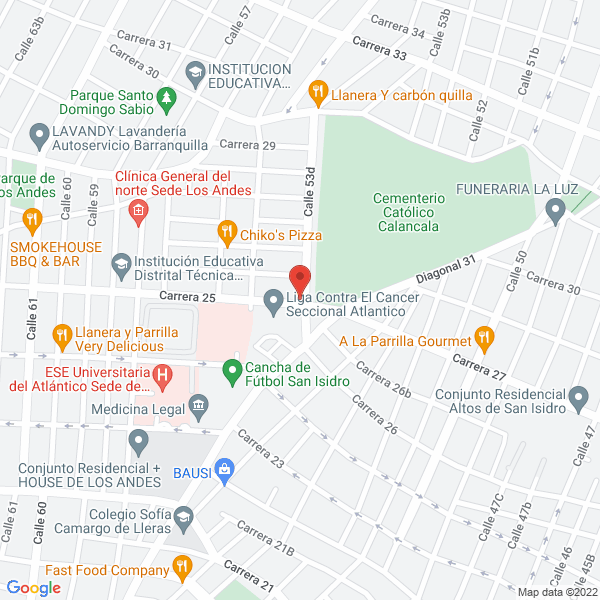 Map of Centro Médico Y Droguería Homeopática El Buen Vivir