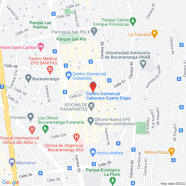 Map of Cibercel