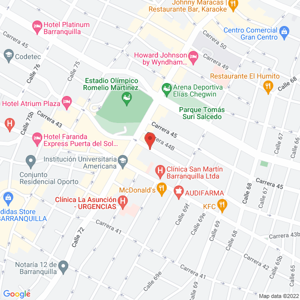 Map of Casa Delima