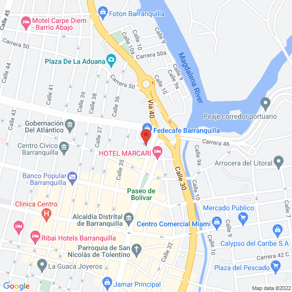 Map of Casa Ferrepuche Ltda.