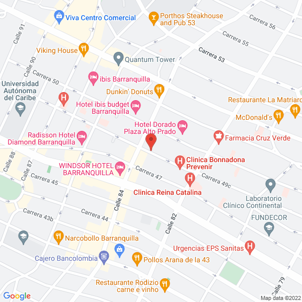 Map of Cecam Ips S.A.S.