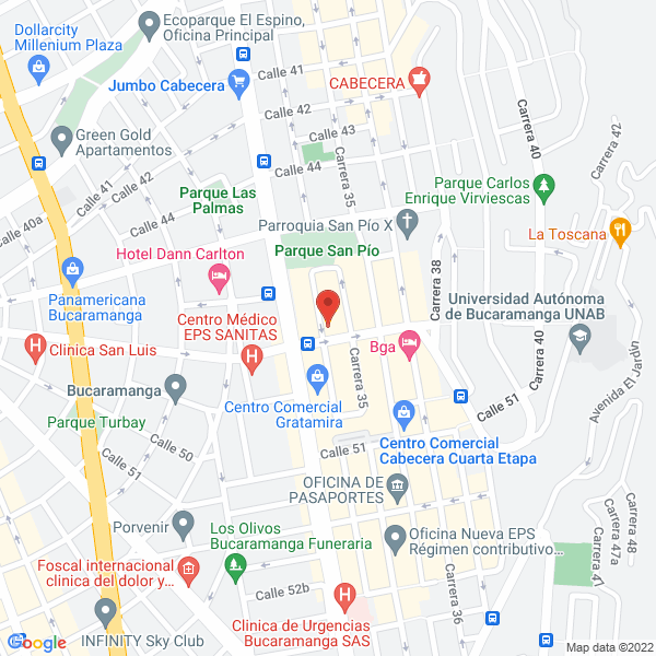 Map of Centro De Estetica Lisis A