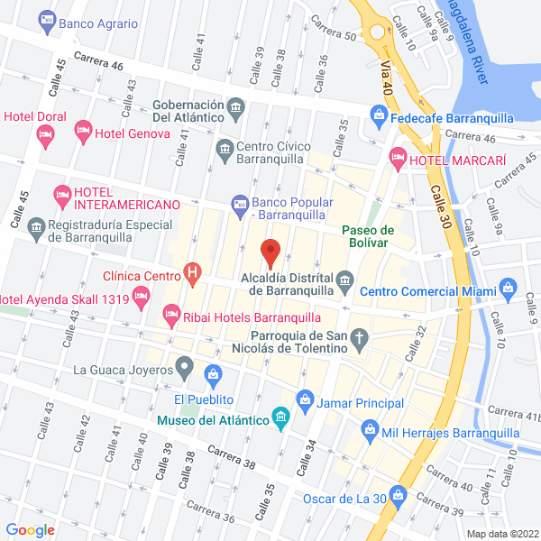 Map of Centro Del Tubular Ltda.