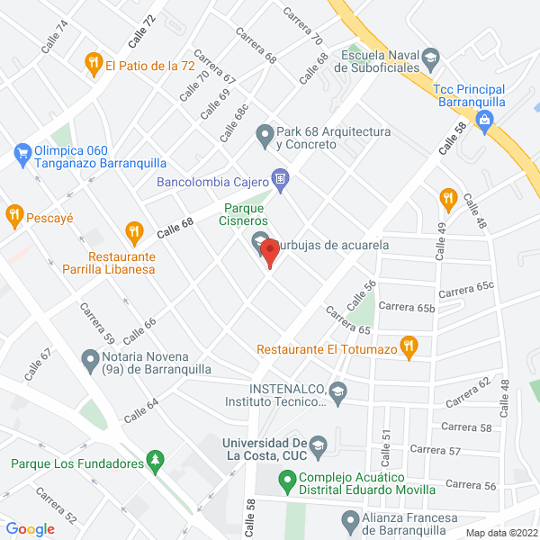 Map of Recuperar S.A.S