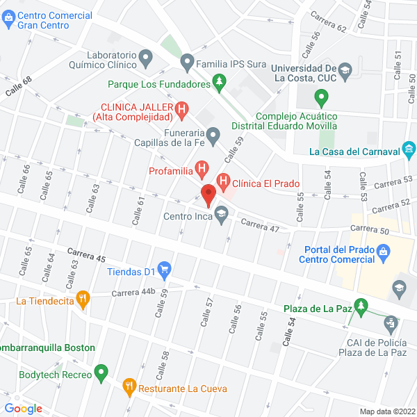 Map of Colasistencia