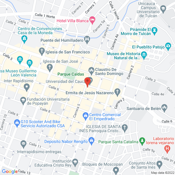 Map of Copidel