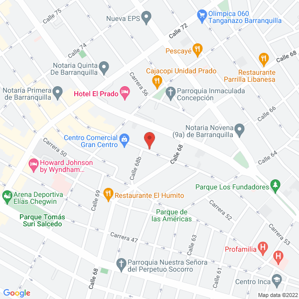 Map of Copisuministros