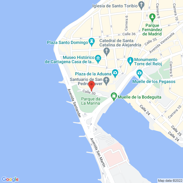 Map of Corporación Educativa Parque De Los Niños