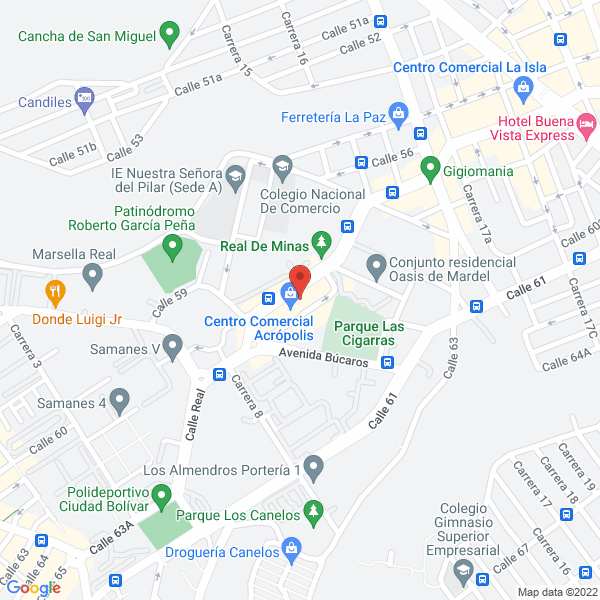 Map of Cootecnológica Ltda.