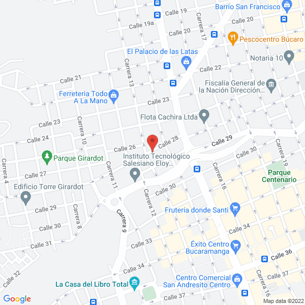 Map of Despuntes La 28