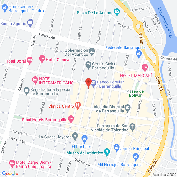 Map of Cooperativa Multiactiva Coomelsar