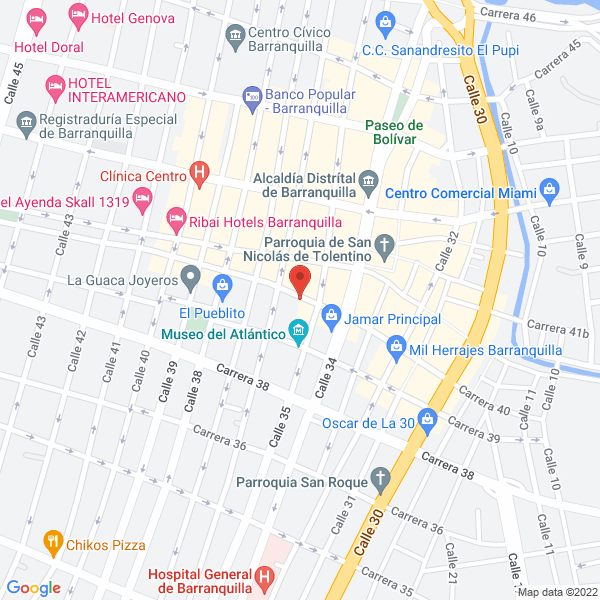 Map of Distribuidora El Gigante Del Hogar
