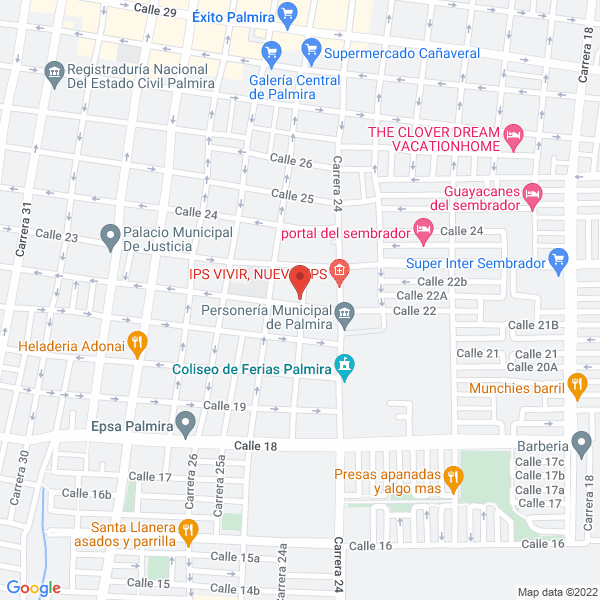 Map of Dimar Producción De Eventos