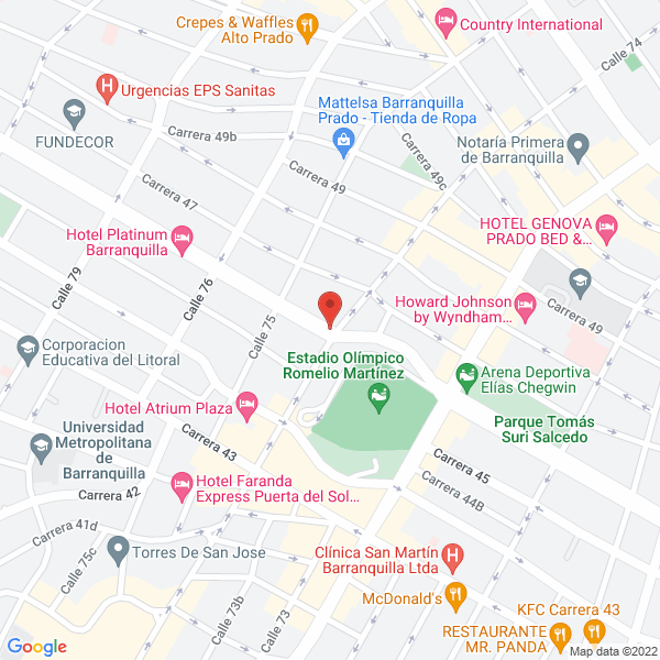 Map of Ecoplanet Ltda.