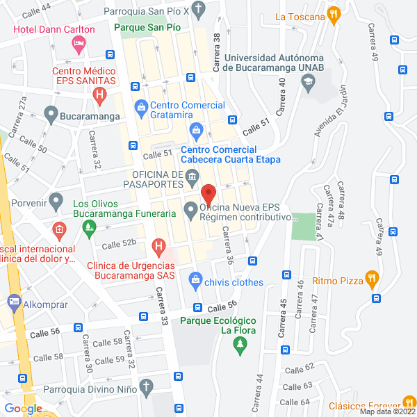 Map of El Palacio Del Disfraz