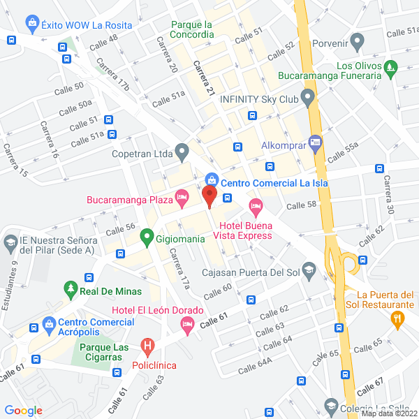 Map of El Palacio De Las Cámaras
