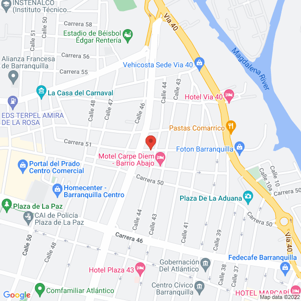 Map of El Proveedor Naval