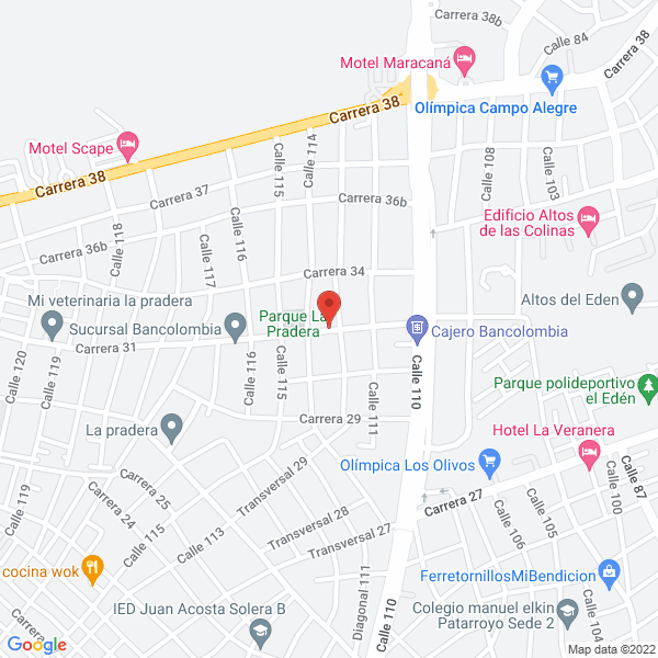 Map of Duran Arevalo Dagoberto