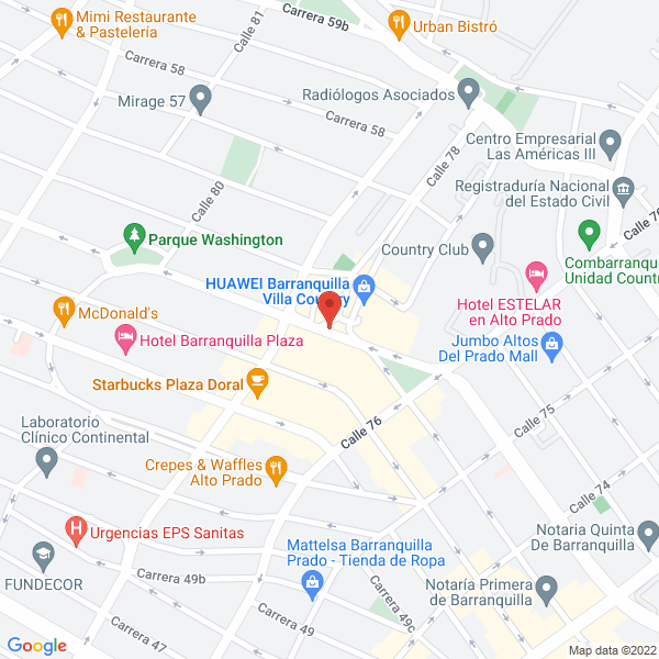 Map of Ecocueros S.A.