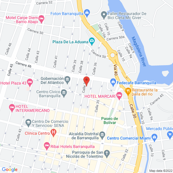 Map of Eléctricos Italia