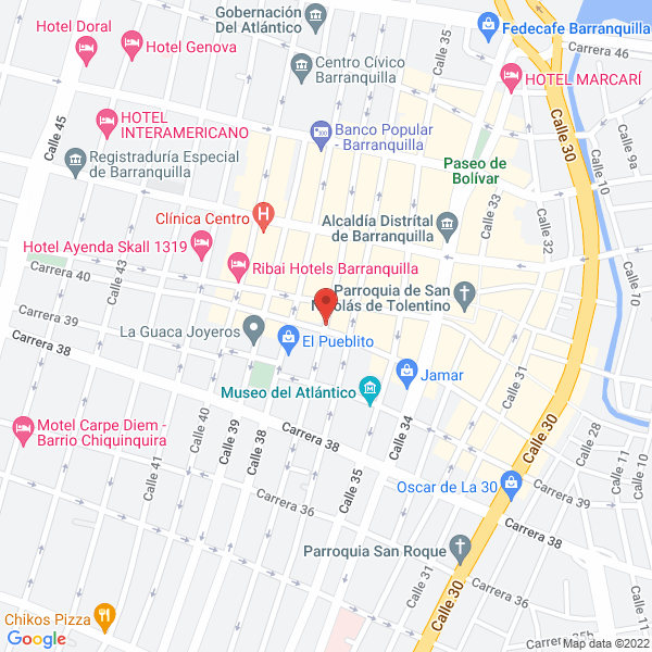Map of Sonoradio