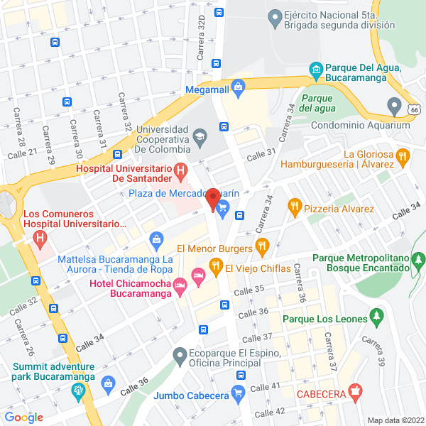 Map of Ferretería El Martillo Ltda.