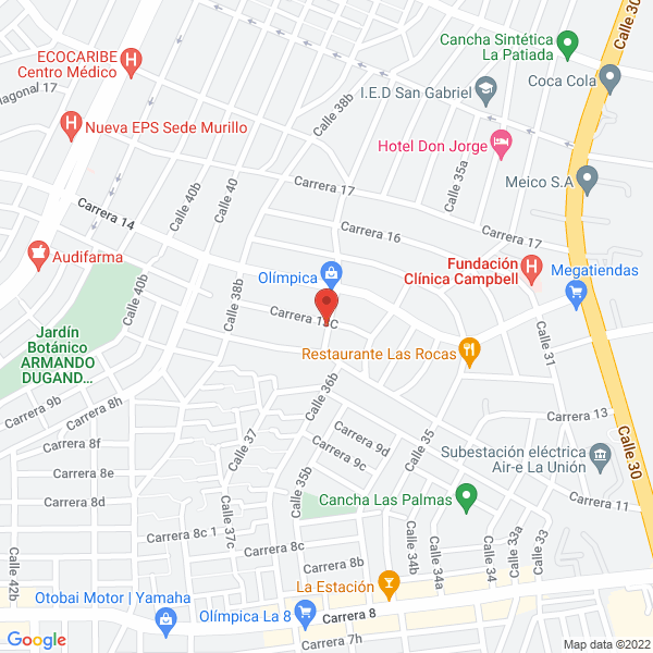 Map of Distribuidora Sadder