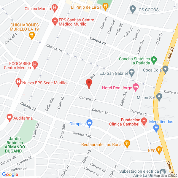 Map of Fábrica De Velas Y Veladoras Sagrado Corazón