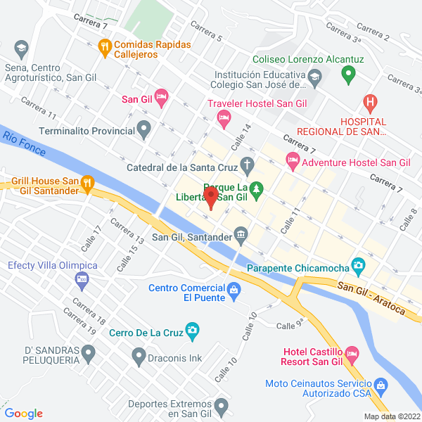 Map of Ferretería Servihogar