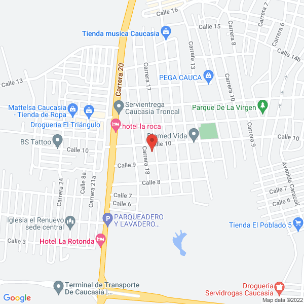 Map of Ferreteria Pvcentro