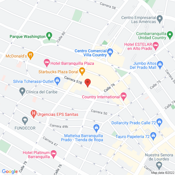 Map of Barbosa Correa Carlos Alberto