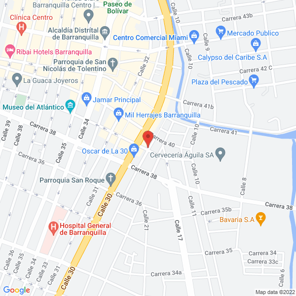 Map of Ferretería Chica
