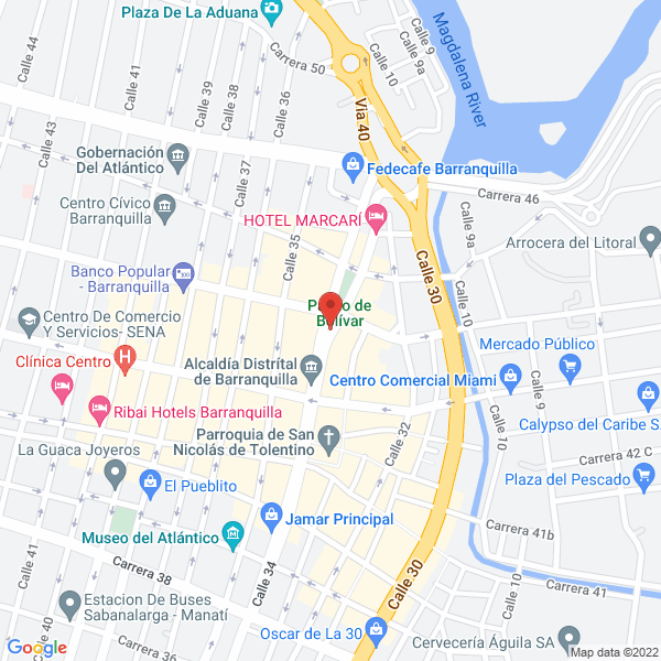 Map of Estudio J.F.