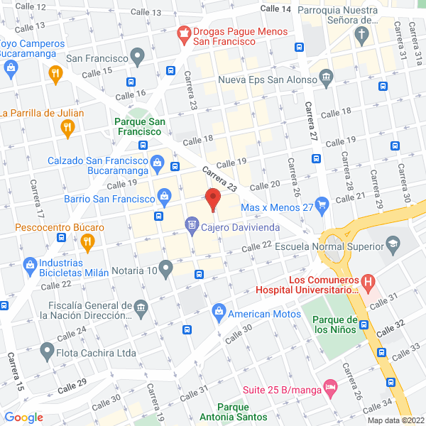 Map of Eventos Castro